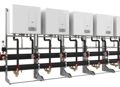 Commercial gas boilers in cascade from Flexiheat UK