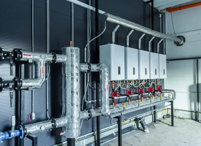 Gas,Boiler,Room,,Boilers,And,Equipment